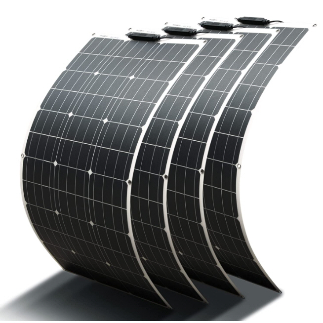 Elastyczny moduł słoneczny 4 x 100 W/18 V panel słoneczny monokrystaliczne ogniwo