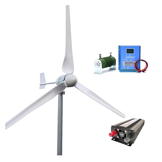 3000W 24V 48V Energy Off Grid System Poziome Domowe Turbiny Wiatrowe Generator Wiatrowy Power Windmil Z MPPT Controllerl Wysoka Wydajność(Off Grid System-01,48V,3000W)