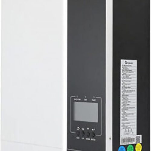 Growatt SPF 5000 W solarny falownik hybrydowy – 48 V DC na 230 V AC, wbudowany regulator ładowania słonecznego MPPT Off-Grid i obsługuje 6 falowników równolegle