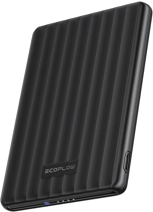 EcoFlow RAPID Mag Power Bank (5000 mAh, 7,5 W, ładowanie magnetyczne), czarny