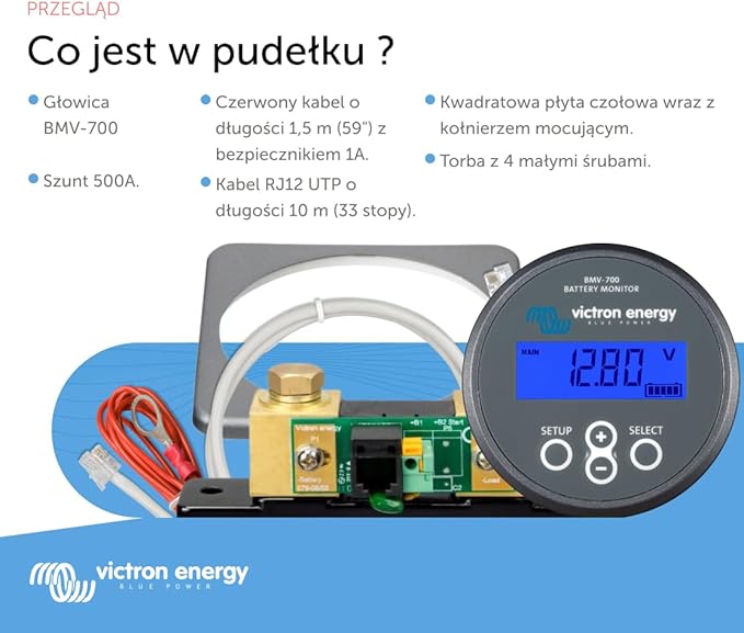 Victron Energy BMV-700 Monitor Akumulatora (Szary) - obrazek 5
