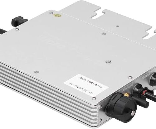 Generic Micro Falter, Growatt Falownika Słoneczna Siatka Słoneczna Falownik Wi -Fi Automatyczna Identyfikacja Falownika Siatka Microinverter 120/700 W