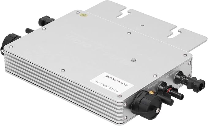 Generic Micro Falter, Growatt Falownika Słoneczna Siatka Słoneczna Falownik Wi -Fi Automatyczna Identyfikacja Falownika Siatka Microinverter 120/700 W