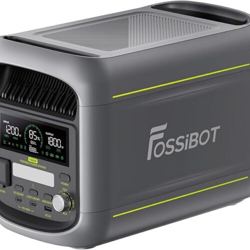 FOSSiBOT 113 Polska F1800 Przenośna Elektrownia 1024Wh LiFePO4 -Stacja Zasilania, 1800W Power station 7 portów，5-letnia gwarancja