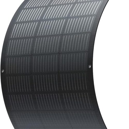 Ecoflow panel słoneczny 100 W, elastyczny, monokrystaliczny panel słoneczny, IP68, wysoce wydajny moduł solarny, ogniwo słoneczne, ogniwo fotowoltaiczne do samochodów kempingowych, dachów, łodzi, | Wodoszczelność IP68 i ogniwa słoneczne o wysokiej wydajności do dachów, kamperów i wielu innych