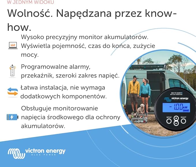 Victron Energy BMV-712 Smart Monitor Akumulatora (Czarny) - obrazek 3