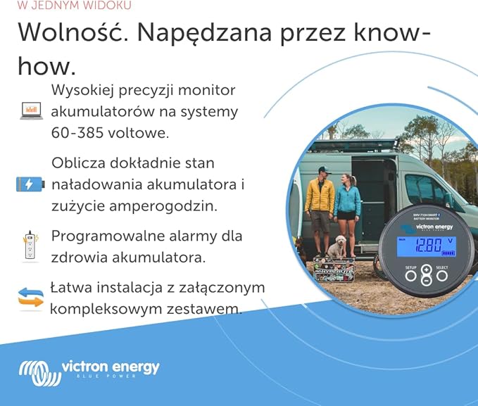Victron Energy BMV-710H Smart Monitor Akumulatora (Szary) | Wyświetlacz i Bluetooth - szary - obrazek 3