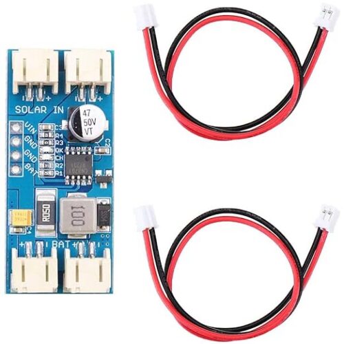 12 V panel sterownika ładowania słonecznego CN3791 sterownik ładowania słonecznego MPPT 1 LiPo moduł regulatora akumulatora JST PH2.0 automatyczne ładowanie baterii z kablami