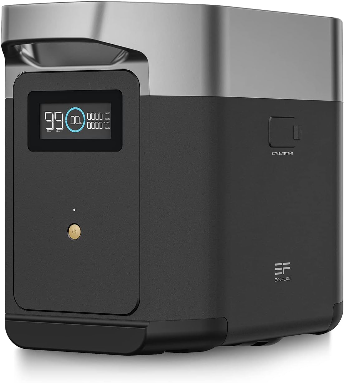 Dodatkowa bateria EcoFlow Delta 2, dodana pojemność 1 kWh do domowego zasilania zapasowego, przenośna bateria do zasilania wielu urządzeń o dużym natężeniu użytkowania - obrazek 2
