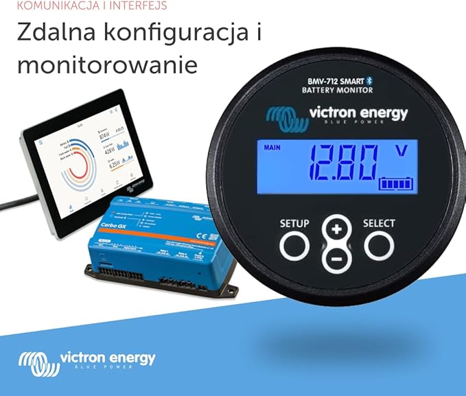 Victron Energy BMV-712 Smart Monitor Akumulatora (Czarny) - obrazek 5