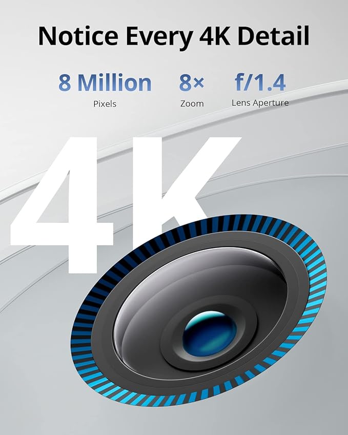 eufy Security eufyCam 3, zewnętrzna kamera monitoringu, bezprzewodowa kamera solarna 4K z rozpoznawaniem twarzy AI, kolorowym widzeniem nocnym, bez abonamentu, kamera monitoringu solarna | Solar zewnętrzny, wymaga HomeBase 3, bez kosztów miesięcznych - obrazek 4