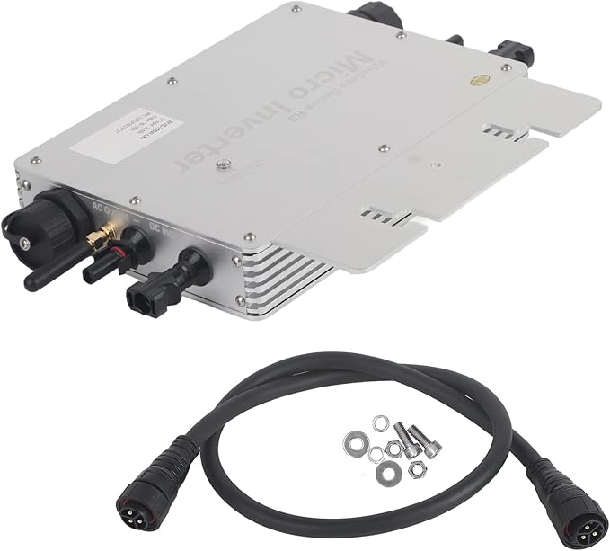 Generic Micro Falter, Growatt Falownika Słoneczna Siatka Słoneczna Falownik Wi -Fi Automatyczna Identyfikacja Falownika Siatka Microinverter 120/700 W - obrazek 6