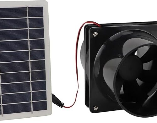 Wydajny Wentylator Wyciągowy Zasilany energią słoneczną 10 W 12 V, Zasilany energią słoneczną, Wentylator Zasilany Panelem Słonecznym Wentylator Wyciągowy do Samochodu