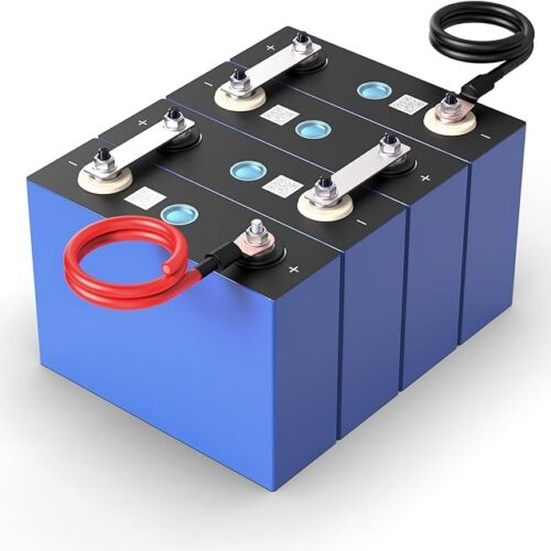 12 V 100 Ah (3,2 V x 4 opakowania) akumulator LifePO4 Deep Cycle litowo-żelazowo-fosforanowy, zastępuje akumulator kwasowo-ołowiowy AGM, odpowiedni do kamperów, silników trollingowych, łodzi