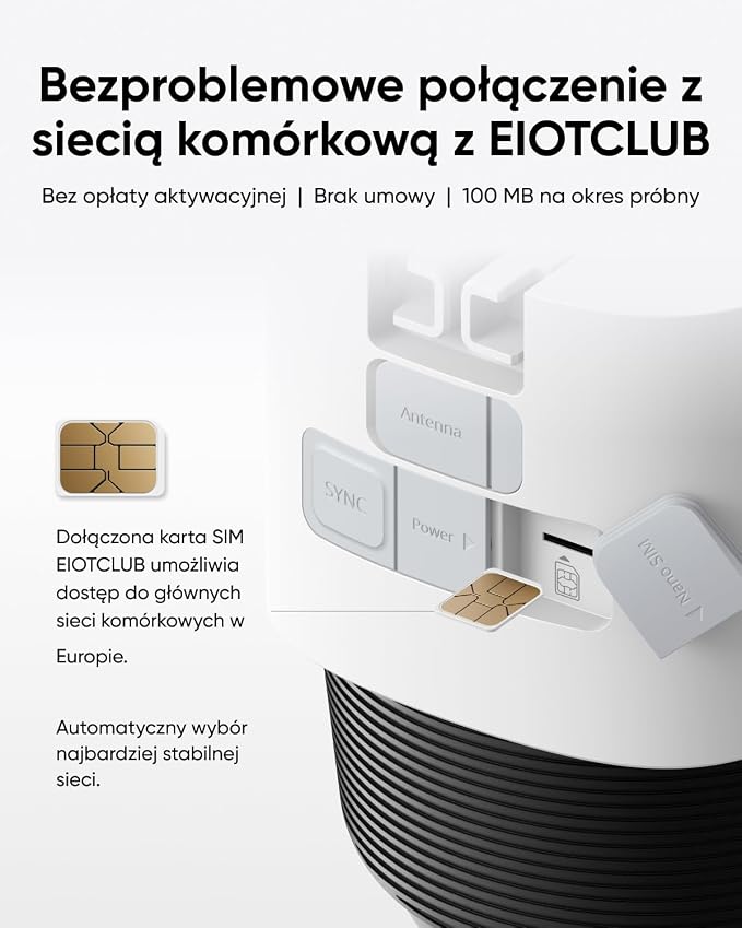eufy bezprzewodowa kamera do monitoringu zewnętrzna LTE 4G, 4K, solarna, AI | eufy 4G LTE, Wi-Fi, 4K UHD, bezprzewodowa, solarna, AI, śledzenie osób i pojazdów, bez opłat miesięcznych - obrazek 6