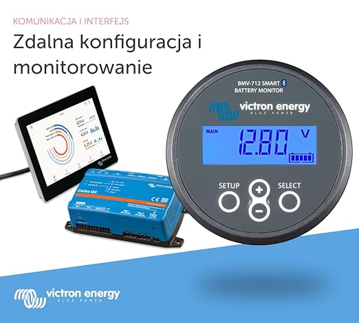 Victron Energy BMV-712 Smart Monitor Akumulatora (Szary) - obrazek 4