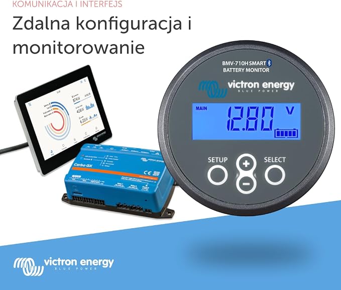 Victron Energy BMV-710H Smart Monitor Akumulatora (Szary) | Wyświetlacz i Bluetooth - szary - obrazek 5