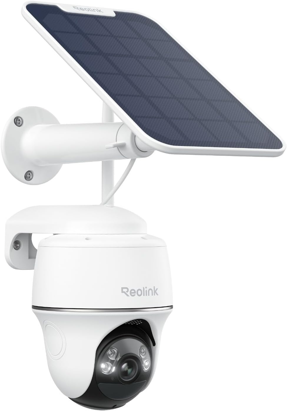 Reolink PTZ Kamera Zewnętrzna z Ładowaniem Słonecznym - Wykrywanie Osób i Pojazdów, Kamera IP Pan Tilt 355°/140°, Wi-Fi 2,4 GHz, PIR, Timelapse, Dwukierunkowy Dźwięk, Argus PT z Solarem - obrazek 2