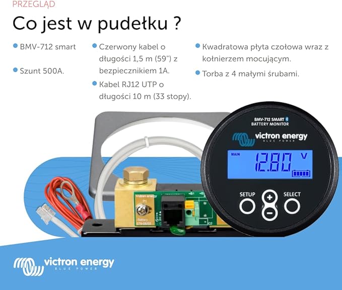 Victron Energy BMV-712 Smart Monitor Akumulatora (Czarny) - obrazek 6