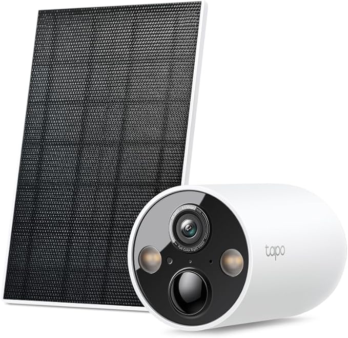 TP-Link Tapo C425 KIT | Kamera zewnętrzna 2K QHD z baterią + stacja H200 | Pełnokolorowy obraz nocny | AI detekcja | Dwukierunkowe audio | Kompatybilna z Alexa i Google Home