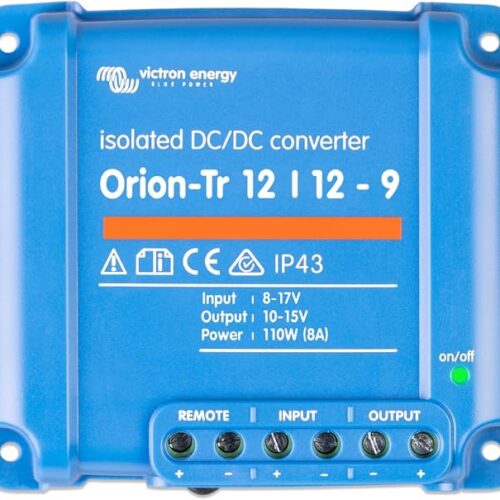 Victron Energy Orion-Tr IP43 12/12-Volt 9 amp 110-Watt Konwerter DC-DC, Izolowany