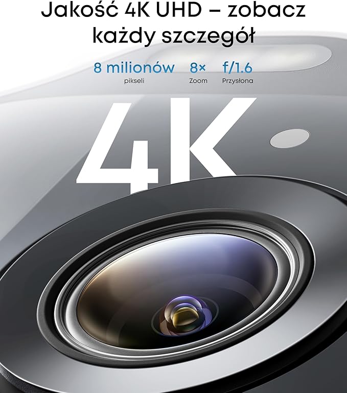 eufy SoloCam E42, kamera do monitoringu zewnętrznego 4K, HomeBase S380, zasilanie solarne, śledzenie ruchu AI, stroboskop, funkcja panoramowania i pochylania, wykrywanie twarzy | 360° obracanie AI śledzenie, stroboskop, bezprzewodowe, HomeBase S380, zestaw 4-CAM - obrazek 3