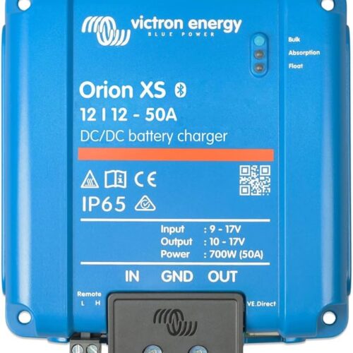 Victron Energy Ładowarka akumulatorów Orion XS 12/12 V 50 A DC-DC z Ulepszeniami EMC