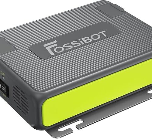 FOSSiBOT Ładowarka 580 W 3 w 1, szybka DC DC do 99% przenośnej stacji zasilania, 6 razy szybsze niż zapalniczka samochodowa, do F1200 F2400 F3600 Pro
