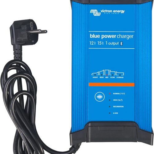 Ładowarka 15 A 12 V Victron Energy Blue Smart IP22 Bluetooth 12/15 1 Schuko