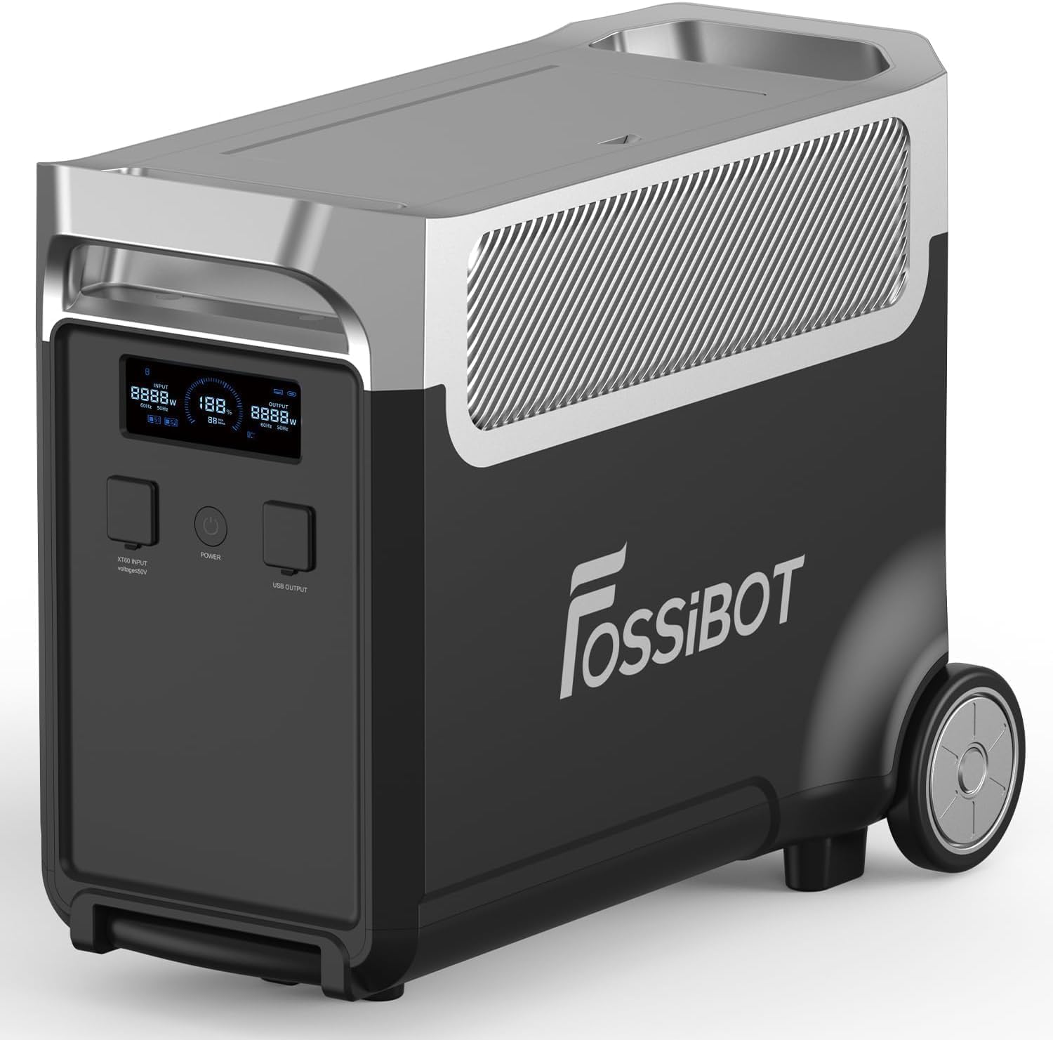 Bateria dodatkowa FOSSiBOT FB3840, akumulator LiFePO4 3840Wh do F3600 Pro, 6500 cykli, szybkie ładowanie - obrazek 2