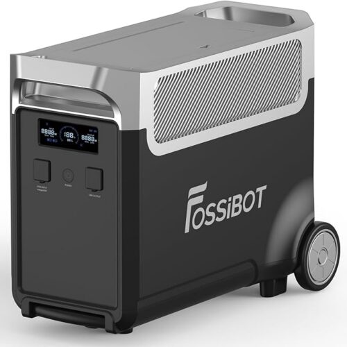 Bateria dodatkowa FOSSiBOT FB3840, akumulator LiFePO4 3840Wh do F3600 Pro, 6500 cykli, szybkie ładowanie