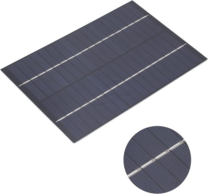 Polisilikonowe Panele Słoneczne 4.2W 18V Przenośny Mini Polisilikonowy Panel ładowarki Słonecznej do Paneli Słonecznych o Małej Mocy - obrazek 3