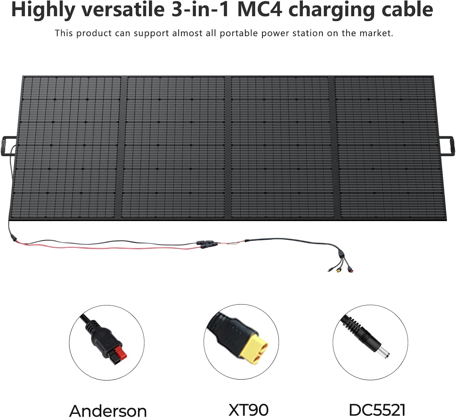 FOSSIBOT-Polska SP420 Energia słoneczna Ładowanie słoneczne fold Panel słoneczny 420 W - obrazek 6
