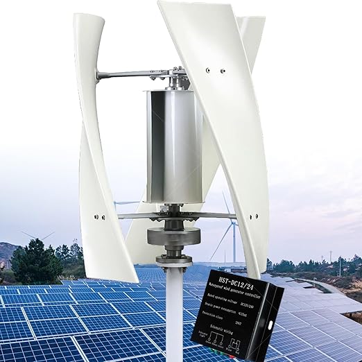 12000 W domowa turbina wiatrowa z lewitacją magnetyczną, bez hałasu, 12 V-220 V, pionowa turbina wiatrowa z kontrolerem, do użytku morskiego, kampera, domu, oświetlenia ogrodu