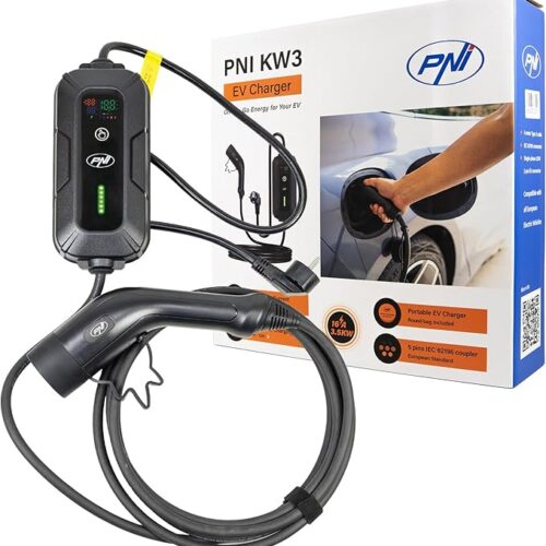 PNI KW3 16A, 3,5 kW, przenośna ładowarka do samochodów elektrycznych