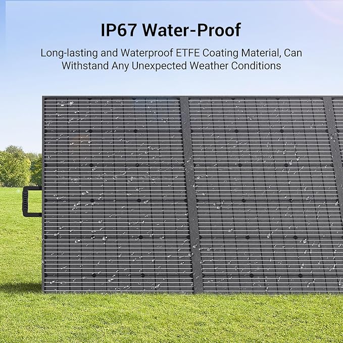 FOSSiBOT - PL | DYSTRYBUCJA | SP420 | 420W | Panel solarny | MC4 | do przenośnej stacji zasilania F2400 F3600 - obrazek 5