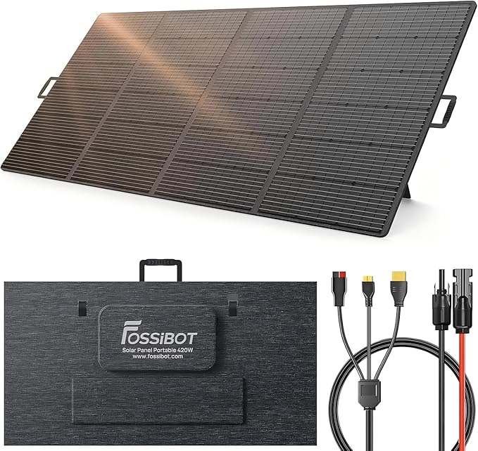 FOSSIBOT-Polska SP420 Energia słoneczna Ładowanie słoneczne fold Panel słoneczny 420 W