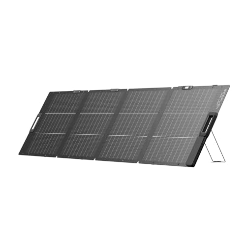 Lekki przenośny panel słoneczny EcoFlow 220W, dwustronny, ogniwa typu N