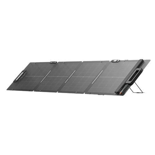 Lekki przenośny panel słoneczny 110 W EcoFlow, dwustronny, sprawność do 25%